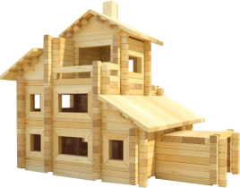 Конструктор Лесовичок Разборный домик №7 les 007